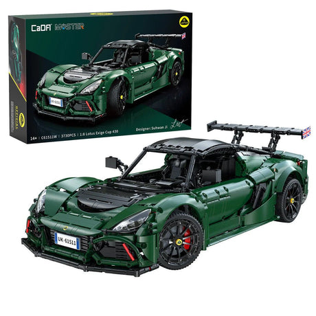 CaDA Bricks Lotus Exige Cup 430 1:8 Scale - 3730 pcs - Phillips Hobbies