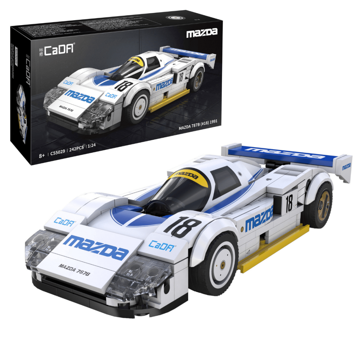 CaDA Bricks Mazda 787B - 1:24 Scale - Phillips Hobbies