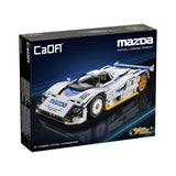 CaDA Bricks Mazda 787B Race Car 1797 pcs Construction Toy Set 1:10 Scale - Phillips Hobbies