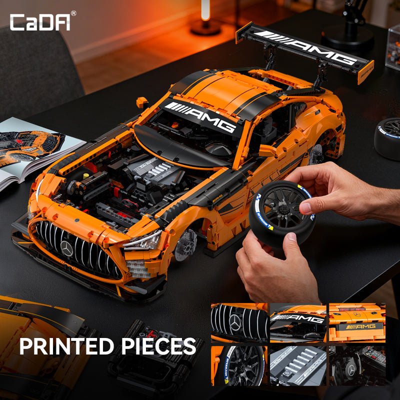 CaDA Master 1:8 Mercedes-AMG GT3 Is a 5,466-Piece Model with a CaDA Master 1:8 Mercedes-AMG GT3 Is a 5,466-Piece Model with a