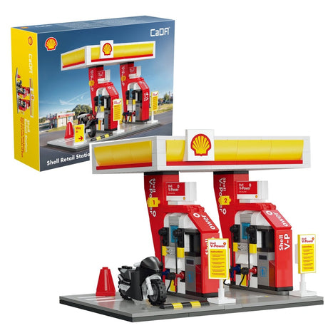 CaDA Bricks Shell Retail Station 305pcs Construction Toy Set - Phillips Hobbies