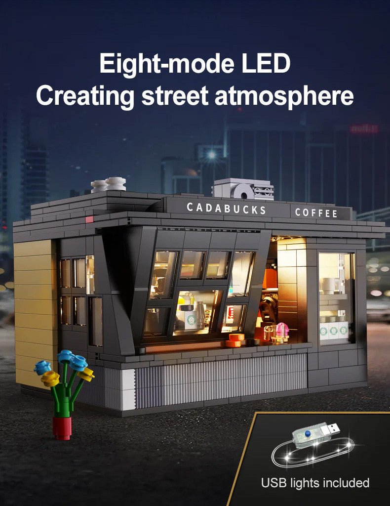 CaDA Bricks Street Coffee House 768pcs - Phillips Hobbies
