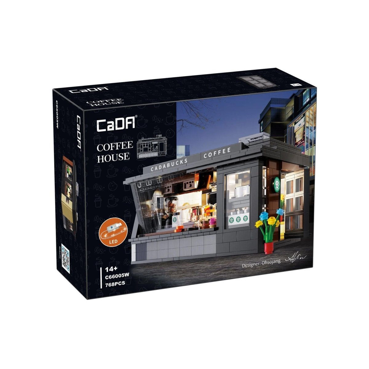 CaDA Bricks Street Coffee House 768pcs - Phillips Hobbies