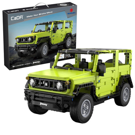 CaDA Bricks Suzuki Jimny 579pcs 1:12 Construction Toy Set - Phillips Hobbies