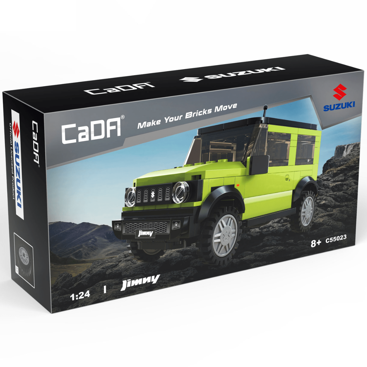 CaDA Bricks Suzuki Jimny Car 192pcs - 1:24 Scale - Phillips Hobbies