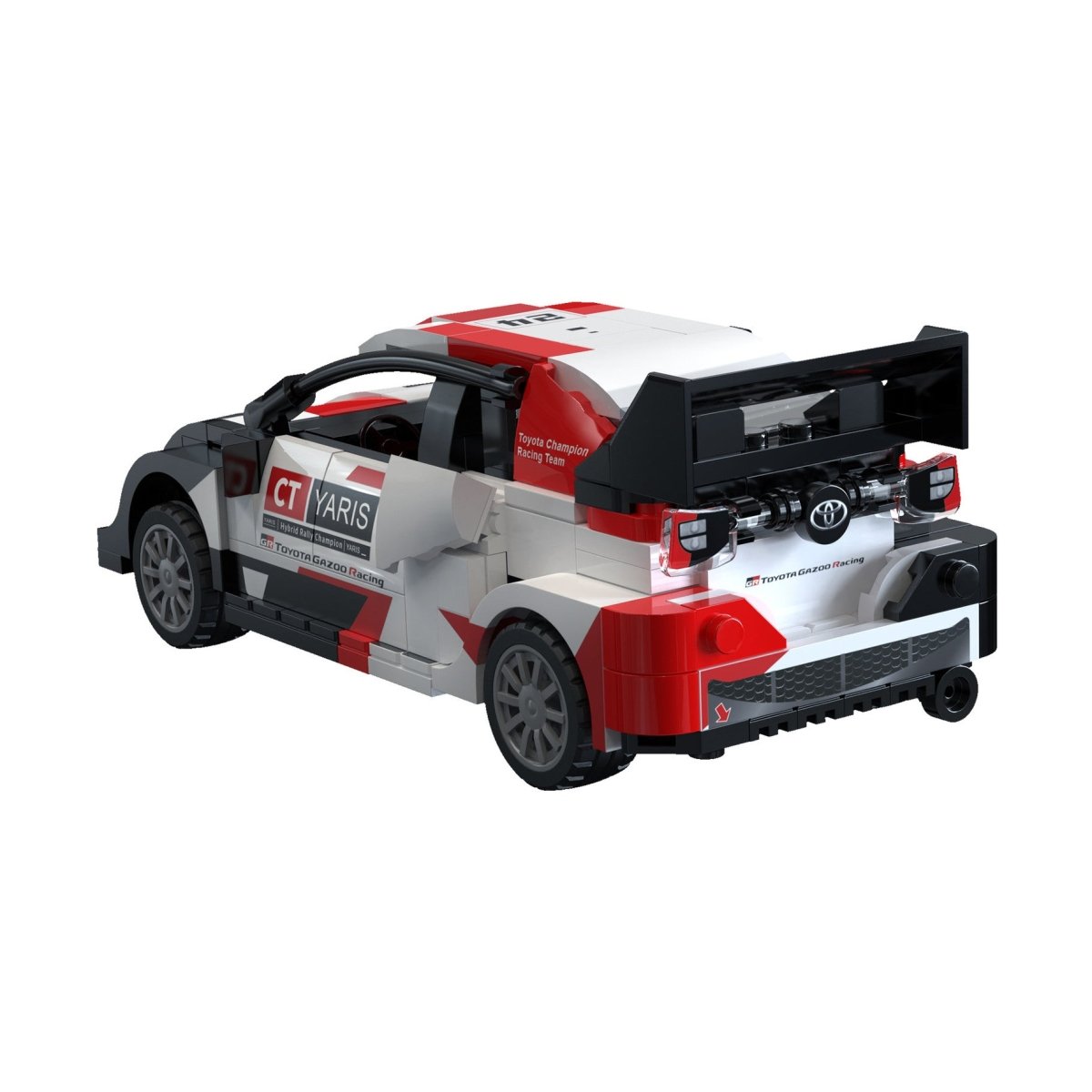 CaDA Bricks Toyota GR Yaris Rally 1 Car 317 pcs Construction Toy Set - Phillips Hobbies