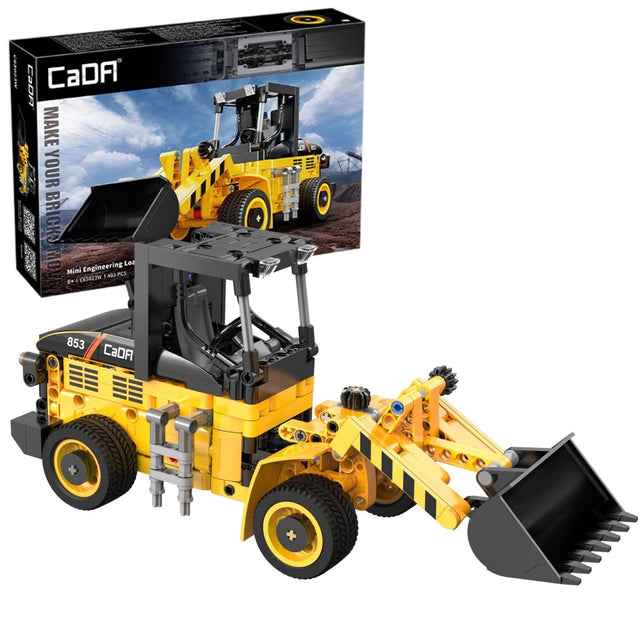 CaDA Bricks Wheel Loader Construction Toy Set 403 pcs - Phillips Hobbies