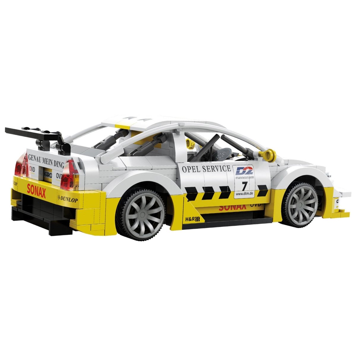 CaDA Opel Astra V8 Coupe Rally Car Battery Powered Remote Controlled 330 pcs - Phillips Hobbies