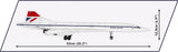 COBI 1917 Concorde G - BBDG 1:95 Scale Brick Model 455pcs - Phillips Hobbies