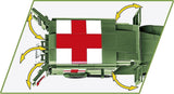 COBI 2257 Dodge WC - 54 Ambulance 1:35 Scale Brick Model 293pcs - Phillips Hobbies