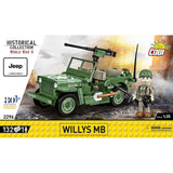 COBI 2296 Willys MB 1:35 Scale Brick Model 132pcs - Phillips Hobbies