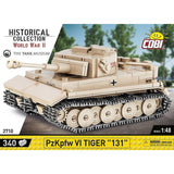 COBI 2710 PzKpfw VI Tiger 131 1:48 Scale Brick Model 340pcs - Phillips Hobbies
