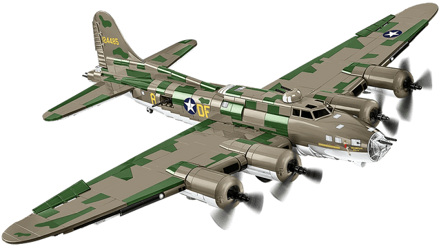 COBI 5749 Boeing B - 17F Flying Fortress "Memphis Belle" Executive Edition - 1:48 Scale Brick Model - Phillips Hobbies