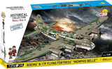 COBI 5749 Boeing B - 17F Flying Fortress "Memphis Belle" Executive Edition - 1:48 Scale Brick Model - Phillips Hobbies