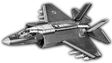 COBI 5830 F - 35B Lightning II Royal Air Force - 1:48 Scale Brick Model - Phillips Hobbies