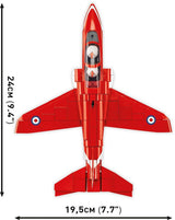 COBI 5844 BAe Hawk T1 Red Arrows 1:48 Scale Brick Model 389pcs - Phillips Hobbies