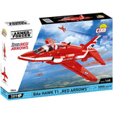 COBI 5844 BAe Hawk T1 Red Arrows 1:48 Scale Brick Model 389pcs - Phillips Hobbies