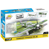 Cobi Bricks 5864 Hawker Typhoon Mk.1B Brick Model Plane 190pcs - Phillips Hobbies