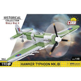 Cobi Bricks 5864 Hawker Typhoon Mk.1B Brick Model Plane 190pcs - Phillips Hobbies