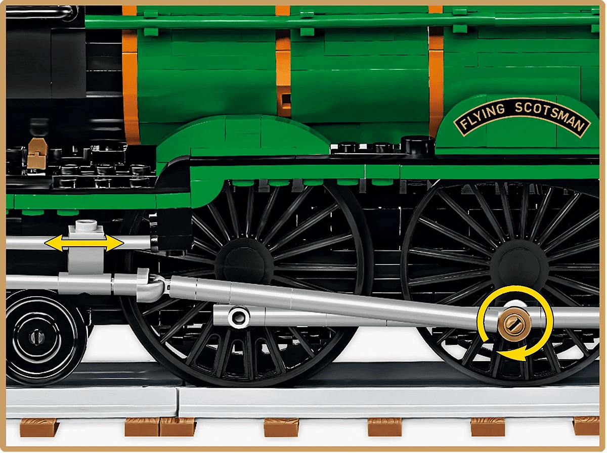 Cobi Bricks 6292 Flying Scotsman British Steam Locomotive - Phillips Hobbies