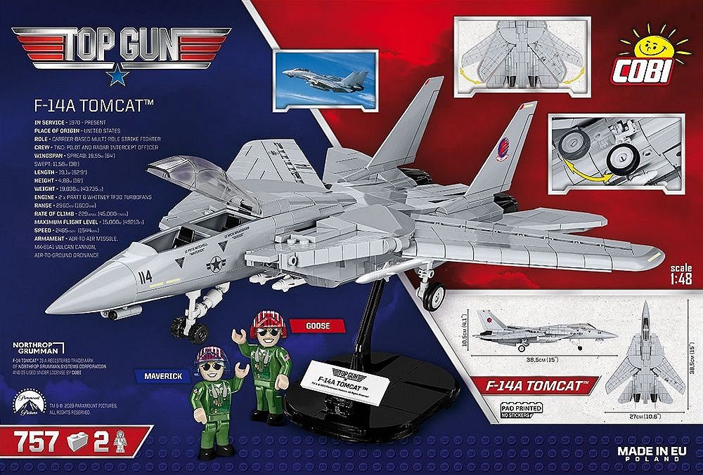 COBI Bricks F-14A Tomcat™ Set - Phillips Hobbies