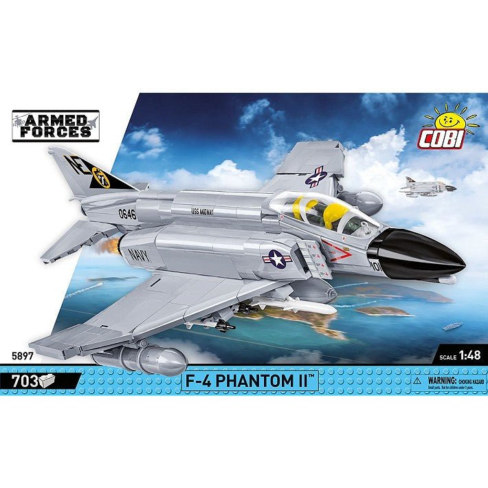 Cobi Bricks F - 4 Phantom II - USS Midway 703pcs - Phillips Hobbies