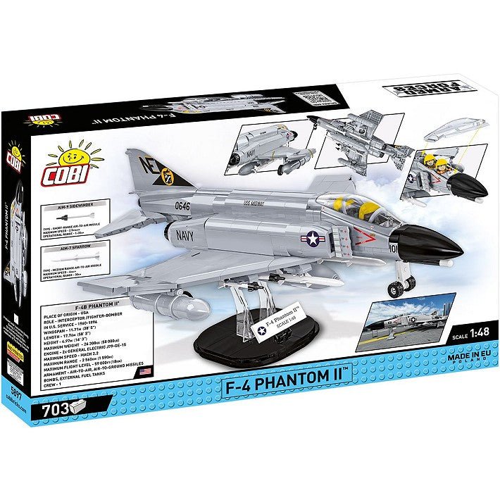 Cobi Bricks F - 4 Phantom II - USS Midway 703pcs - Phillips Hobbies