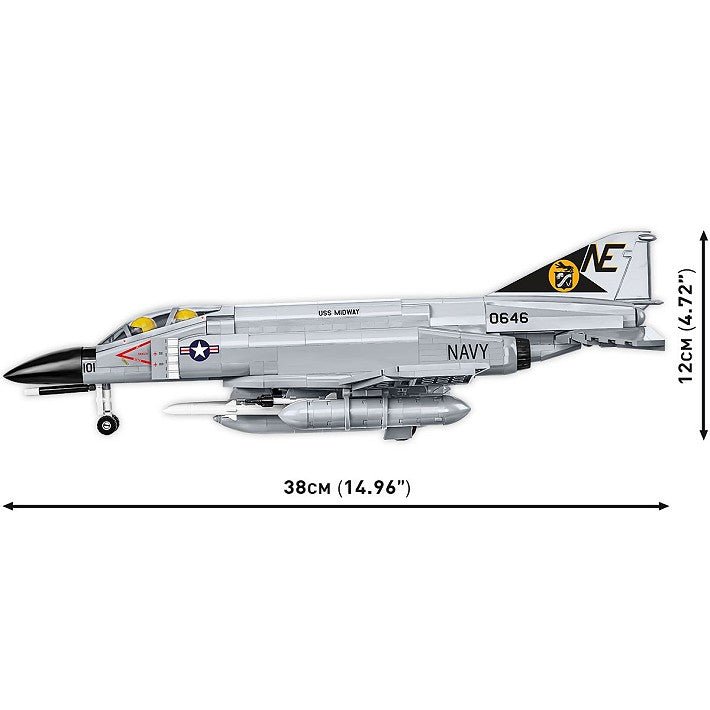 Cobi Bricks F - 4 Phantom II - USS Midway 703pcs - Phillips Hobbies