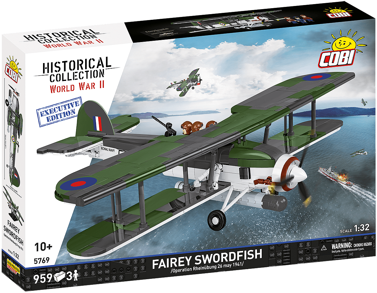 COBI Bricks Fairey Swordfish Executive Edition - Phillips Hobbies