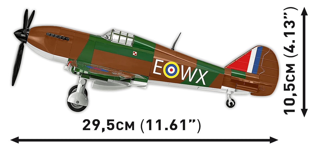 Cobi Bricks Hawker Hurricane (No.302 Sqn.RAF) - Phillips Hobbies