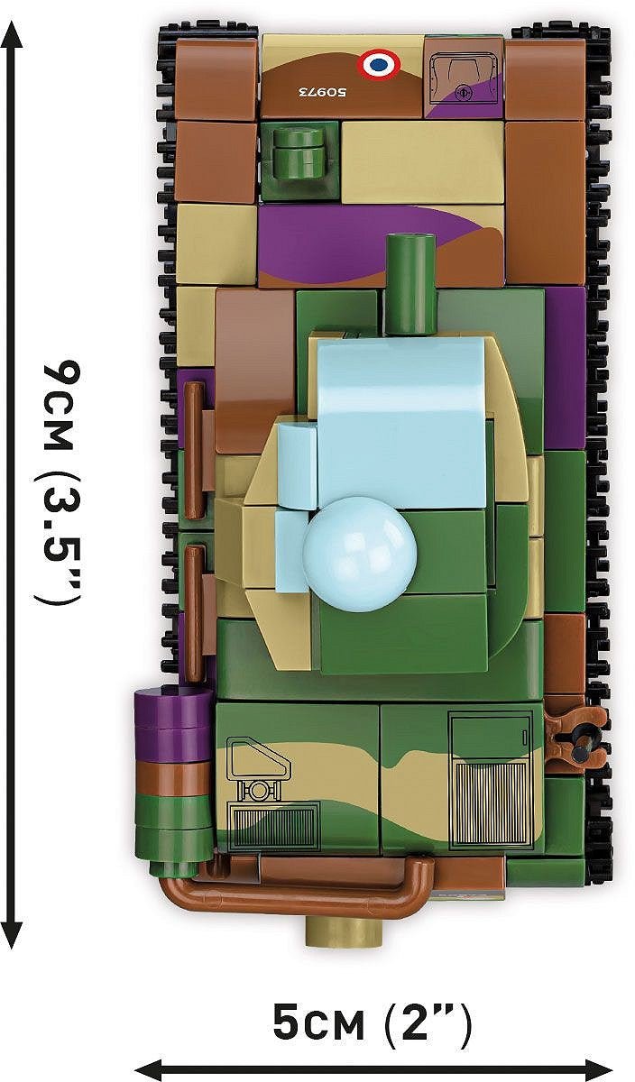 COBI Bricks Renault R35 - Valentine IX - Panzer I Tank Set - Phillips Hobbies