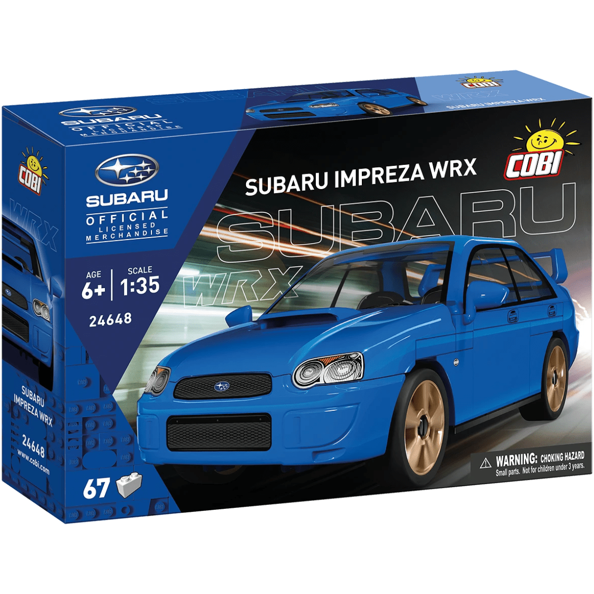 Cobi Bricks Subaru Impreza WRX Construction Toy Set - Phillips Hobbies