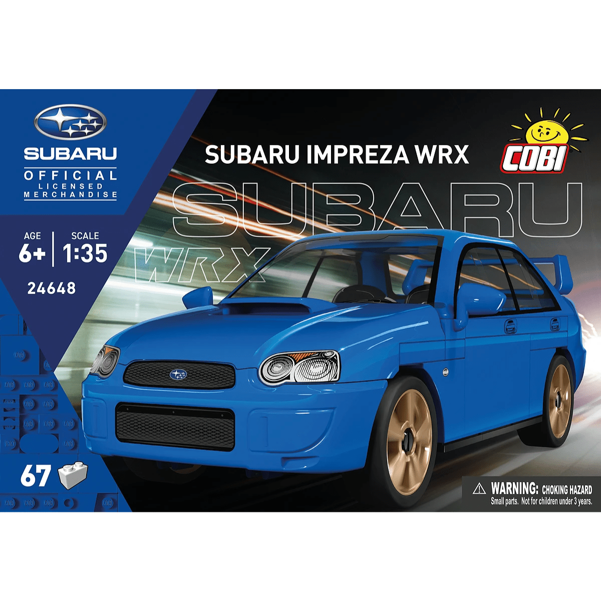 Cobi Bricks Subaru Impreza WRX Construction Toy Set - Phillips Hobbies