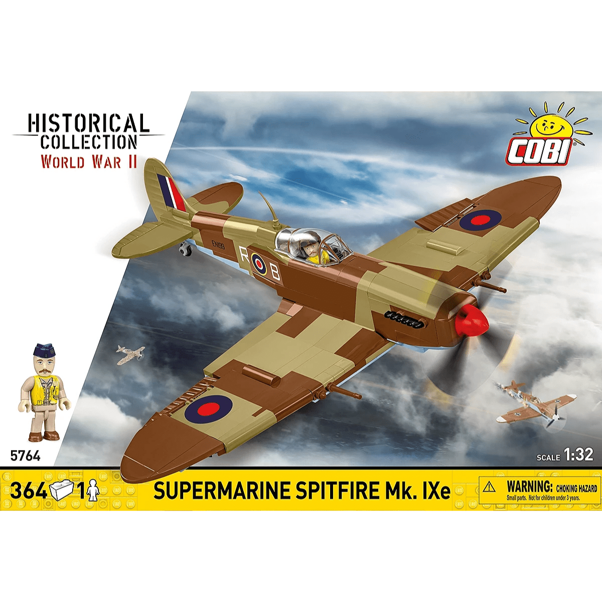 Cobi Bricks Supermarine Spitfire Mk.IXe Construction Toy Set - Phillips Hobbies