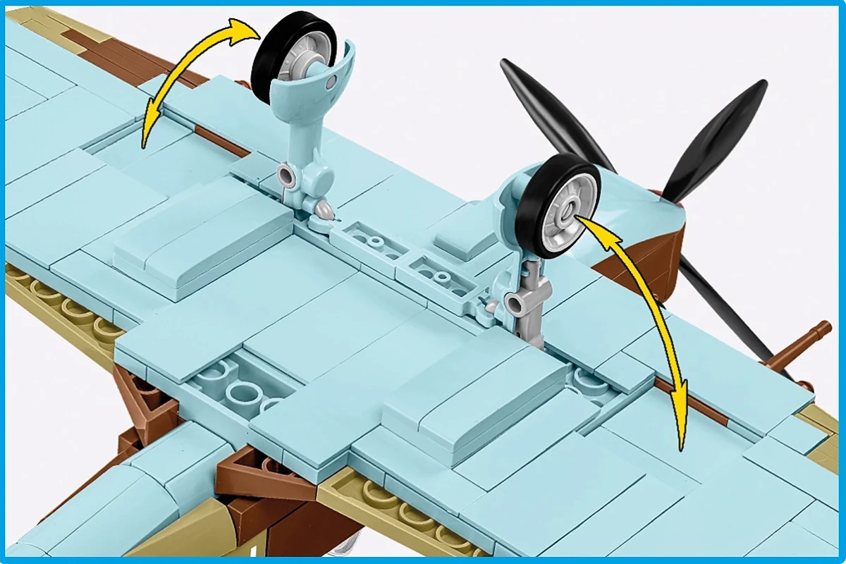 Cobi Bricks Supermarine Spitfire Mk.IXe Construction Toy Set - Phillips Hobbies