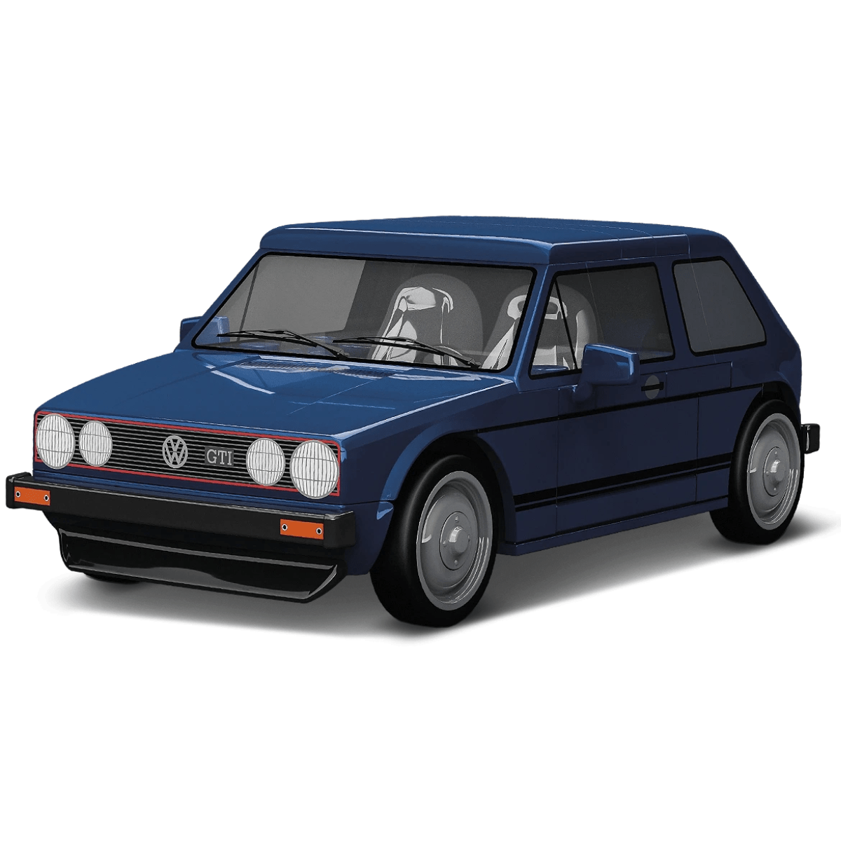 Cobi Bricks Volkswagen Golf GTI (1976 - 1983) Construction Toy Set - Phillips Hobbies