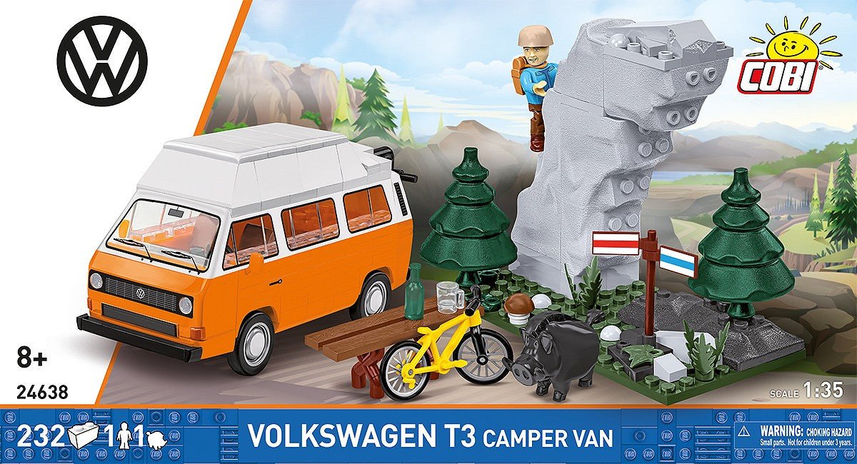 Cobi Bricks Volkswagen T3 Camper Van - Phillips Hobbies
