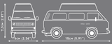 Cobi Bricks Volkswagen T3 Camper Van - Phillips Hobbies