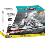 COBI HMS Belfast - 1:300 Scale Brick Model - Phillips Hobbies
