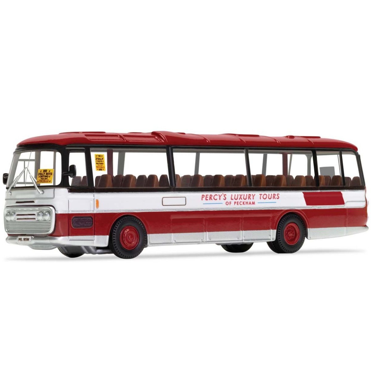 Corgi CC02741 Only Fools and Horses (The Jolly Boys Outing) Plaxton Panorama - Percy's Luxury Tours of Peckham - Phillips Hobbies