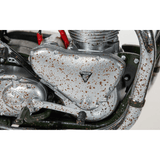 Corgi CC08501 Triumph TR6 Trophy Motorcycle (Weathered) The Great Escape - 1:12 Scale - Phillips Hobbies