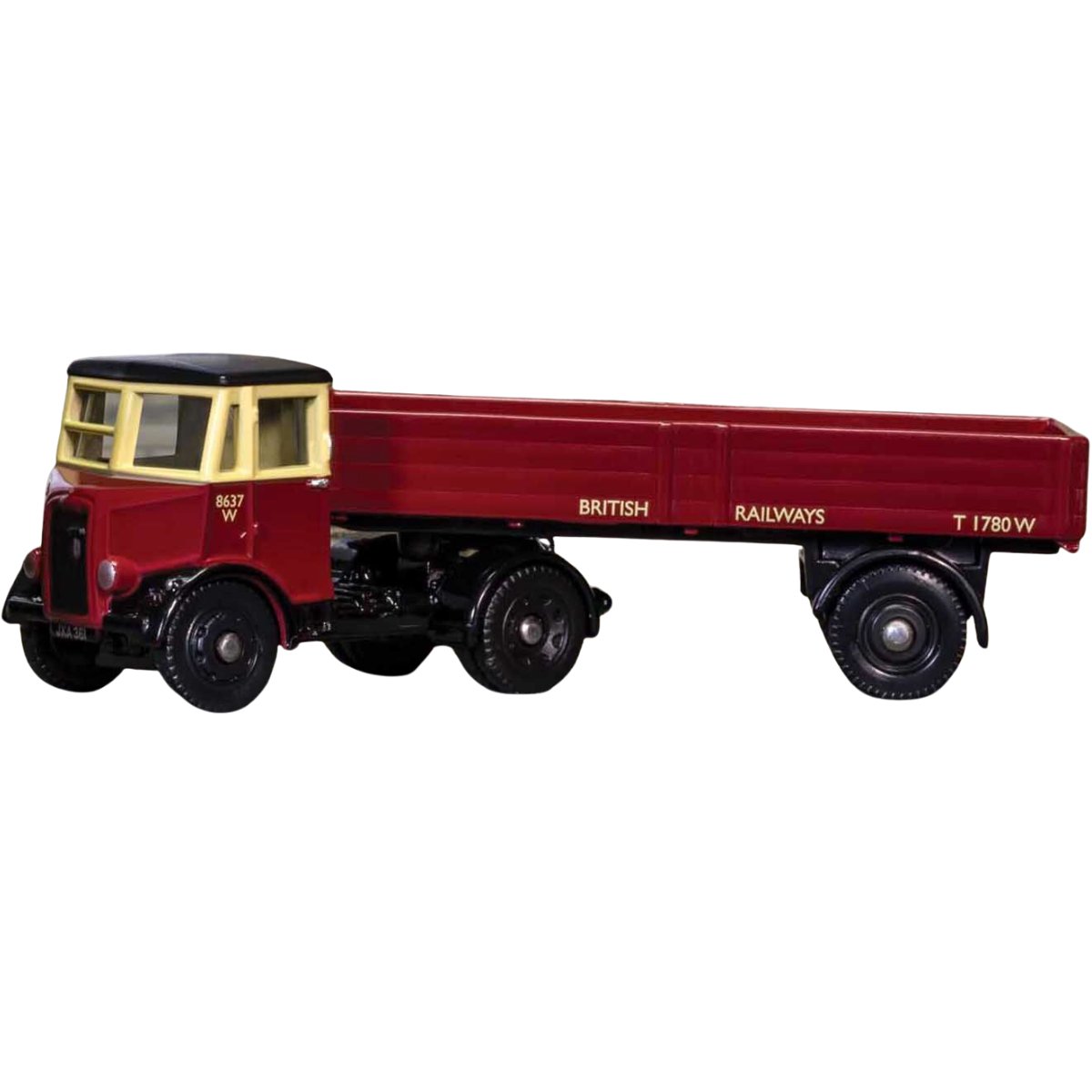 1:76 Scale Model - Corgi DG214006 Thornycroft Nippy Dropside Trailer British Railways