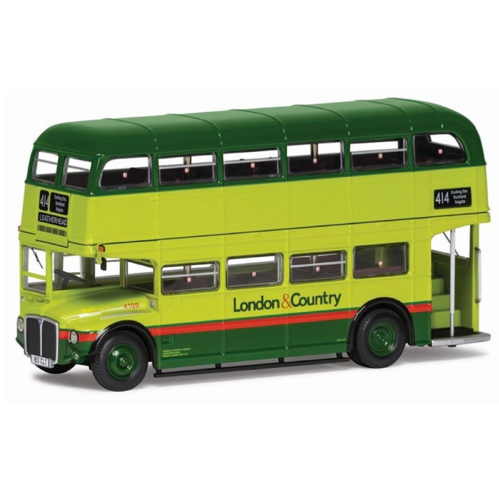 Corgi OM46313B AEC London & Country, Two-Tone Green, Leatherhead - Phillips Hobbies