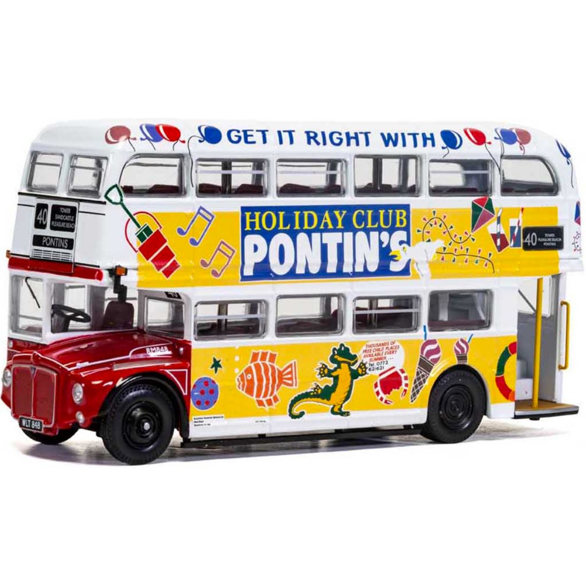 Corgi OM46317 AEC Routemaster - Blackpool Transport, Pontins - Phillips Hobbies