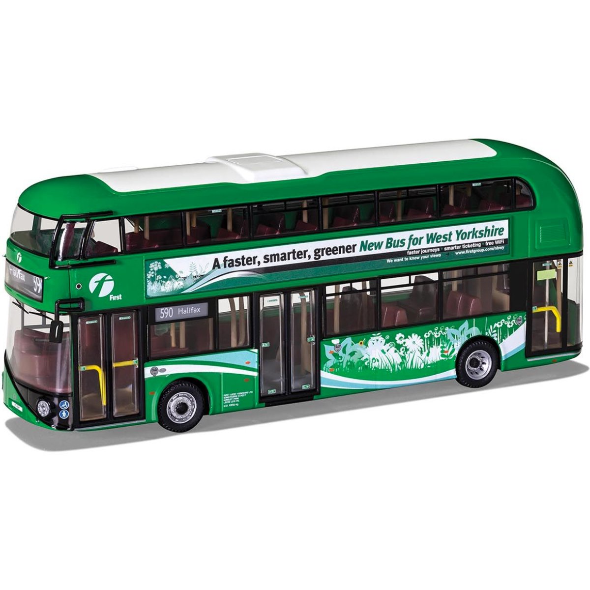 Corgi OM46635 New Routemaster - West Yorkshire - Phillips Hobbies