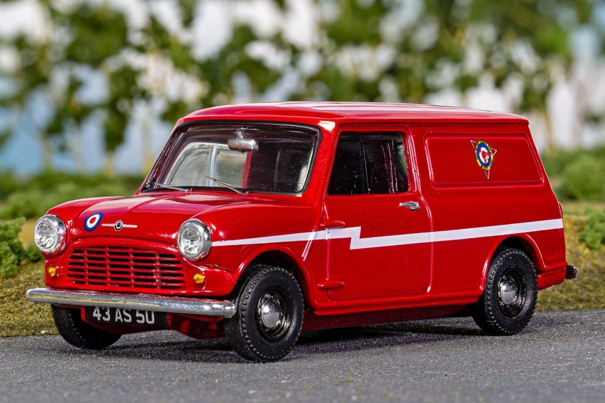 Corgi VA01427 Morris Mini Van, The Red Arrows - Phillips Hobbies