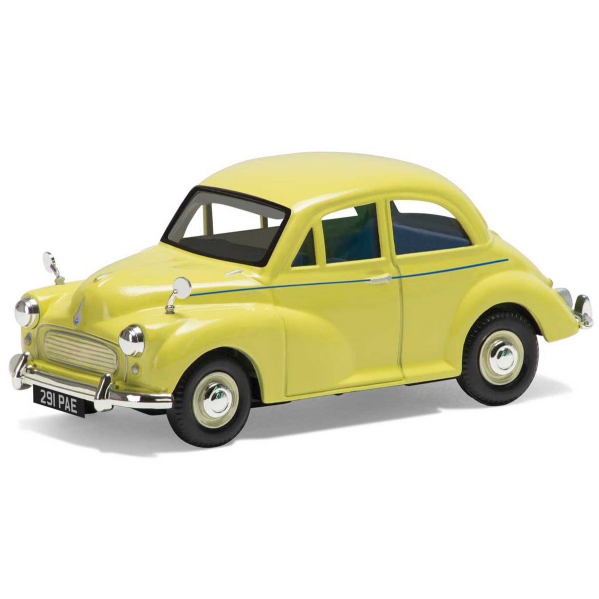 Corgi VA05808 Morris Minor 1000, Highway Yellow - 60th Anniversary Collection - Phillips Hobbies