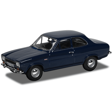 Corgi VA09534 Ford Escort Mk1 1300 GT, Marine Blue - 1:43 Scale Vanguards - Phillips Hobbies