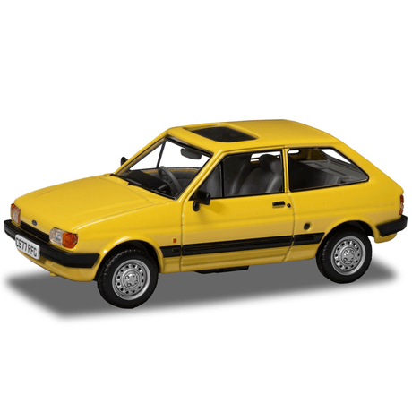Corgi VA14404 Ford Fiesta Mk2 1.1L, Citrine Yellow - 1:43 Scale - Phillips Hobbies