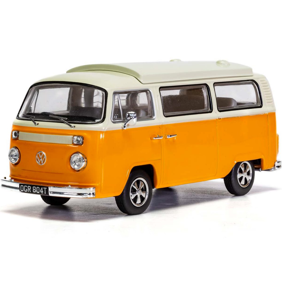 Corgi VA14600 VW Campervan Type 2 Bay Window, Marino Yellow & Pastel White - Phillips Hobbies